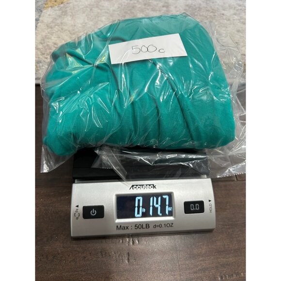 Jessica London Womens Teal Layered Short Sleeve Open Cardigan Top Plus Sz 22 - Picture 10 of 10